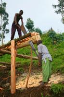 Everyday Bread on the slopes of Mgahinga